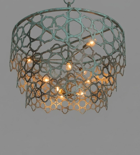 The Marseille Copper Chandelier Pendant Lights Custom Design
