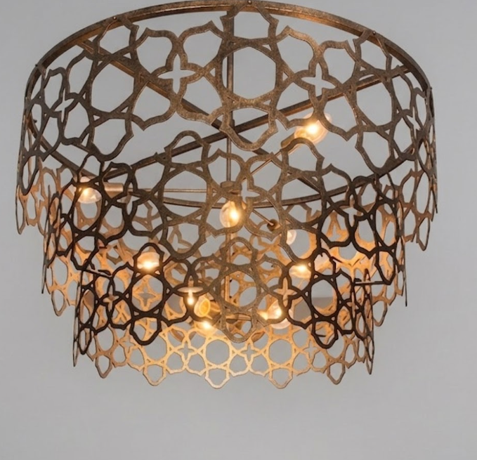 The Marseille Copper Chandelier Pendant Lights Custom Design