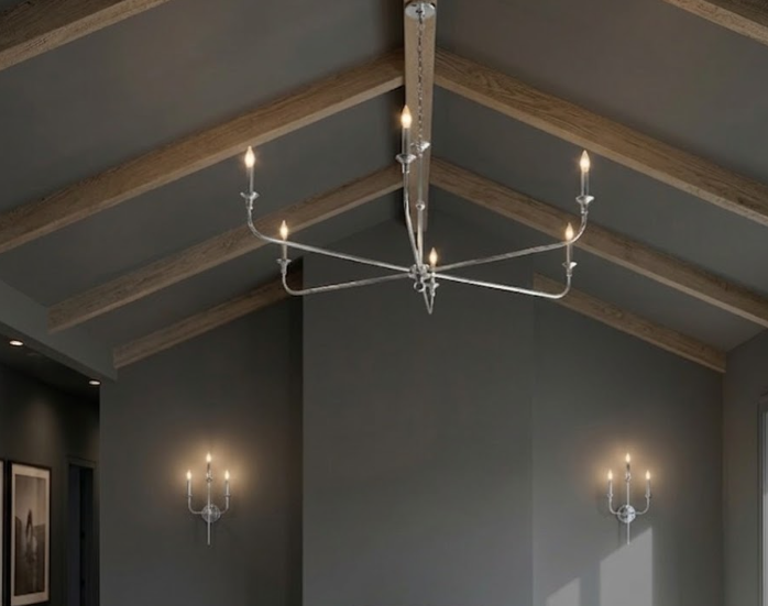 The Valencia Copper Chandelier Pendant Light