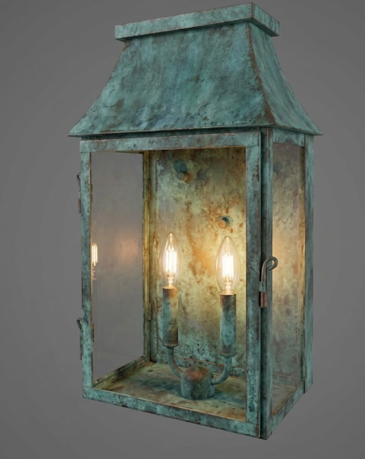 The Monterey Copper Lantern Pendant Light