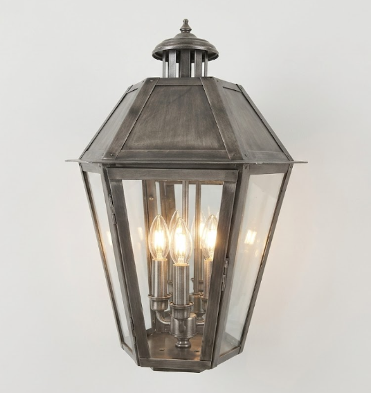 The Long Beach Copper Lantern Pendant Light