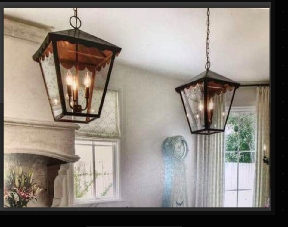The Old Athens Copper Lantern Kitchen Island Pendant Lights Custom Design