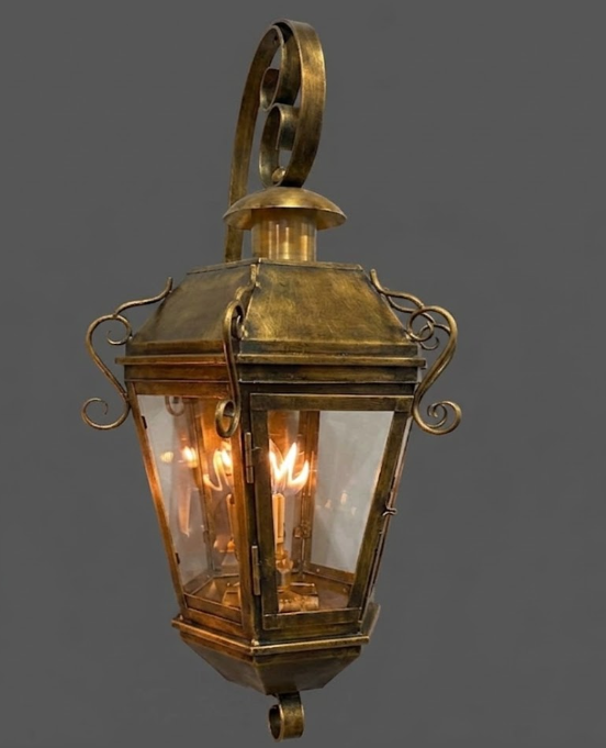 The Camelot Copper Lantern Pendant Light Custom Design