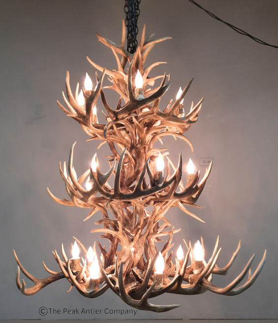 Large- Antler chandelier