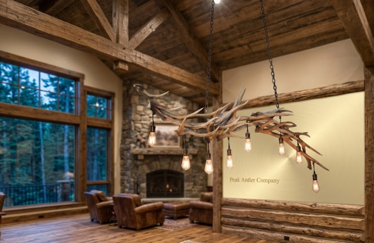 The Mexicali Elk Antler Chandelier