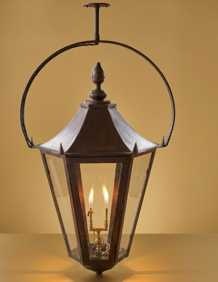 The Montenegro Copper Lantern Pendant Light Custom Design