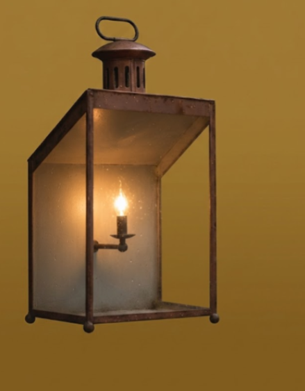 The Pesora Copper Lantern Pendant LIght Custom Design