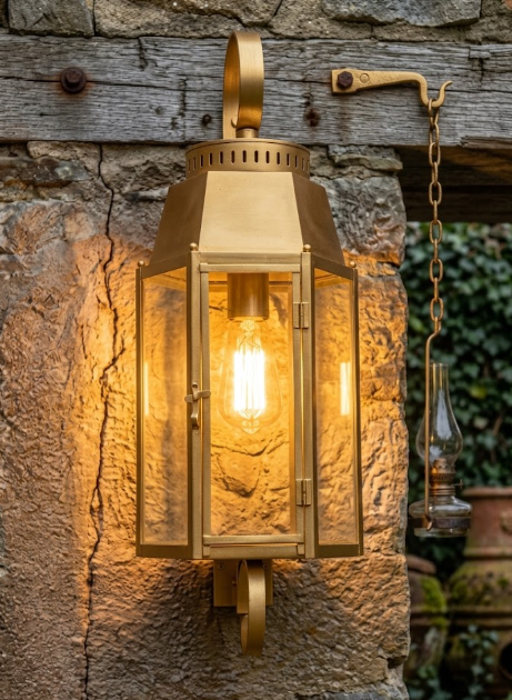 The Abrams Copper Lantern Pendant Light Custom Design