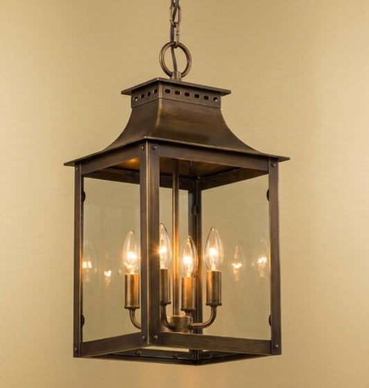 St. James Aspen Copper Pendant Lantern