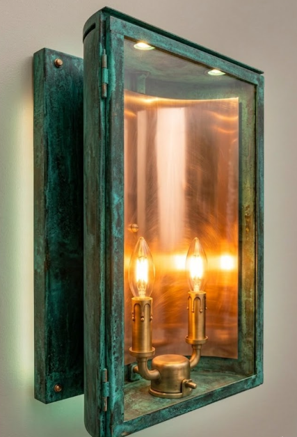 St. James Gemini Copper Lantern & Pendant Lights