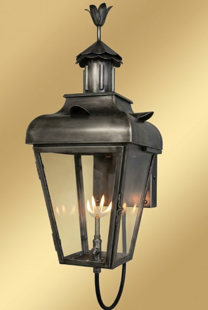 The Bird of Paradise Copper Lantern Pendant Light