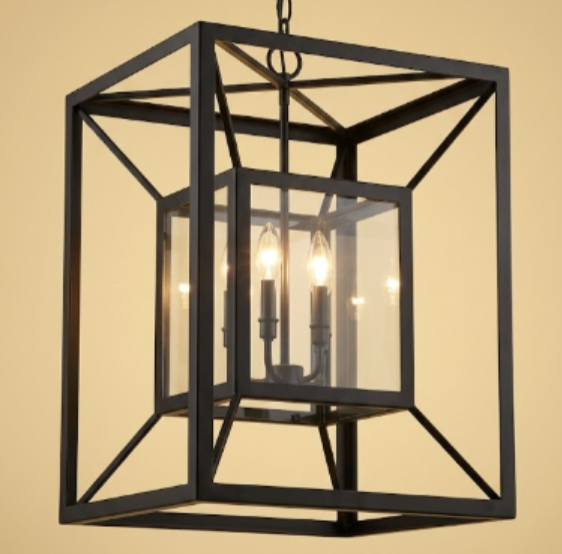 The Manhattan Copper Lantern Pendant Light Custom Design