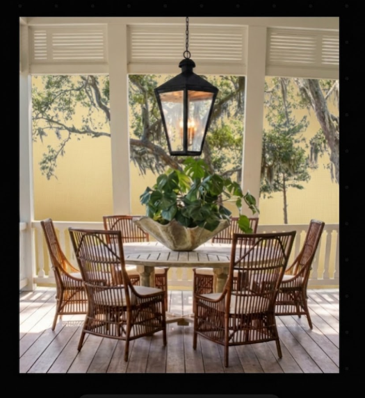 St. James Biloxi Copper Lantern Pendant Lights