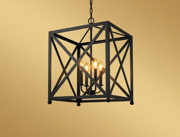 St. James Cortland Copper Chandelier Kitchen Island Pendant Lights