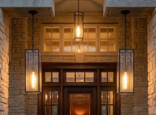 St. James Frisco Custom Designs Copper Lanterns