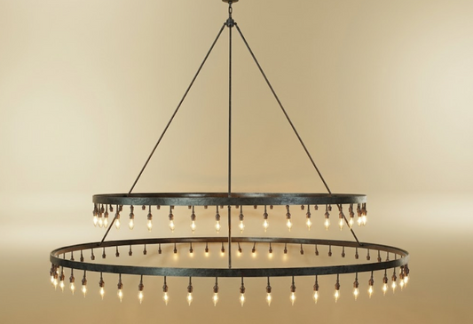 The Moroccan Steel Chandelier, Custom Design