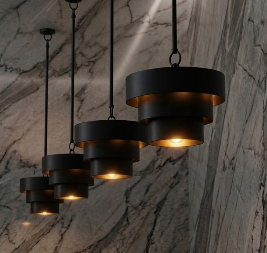 The Castellano Copper Pendant Lights Custom Design
