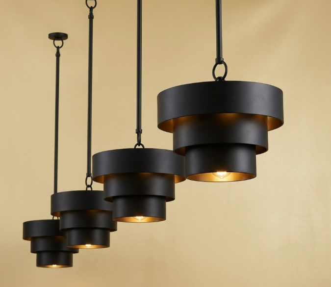 The Castellano Copper Pendant Lights Custom Design