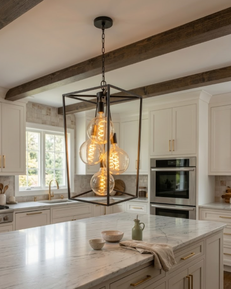 St. James Camden Copper Chandelier Pendant Lights