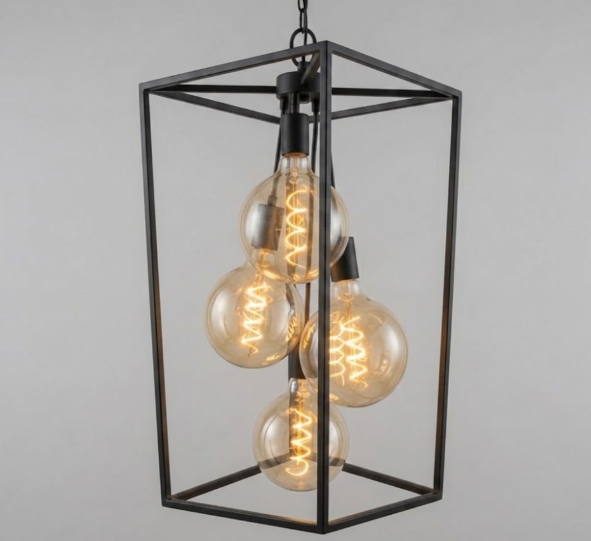 Custom Camden Copper Chandelier Kitchen Island Pendant