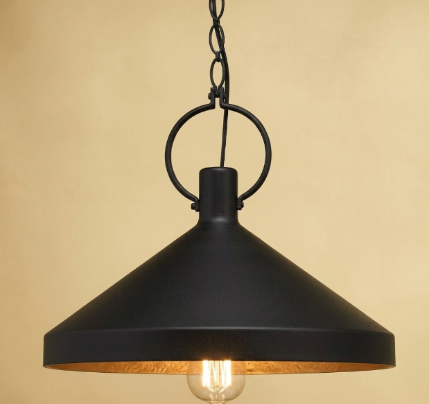 The  McKinney Copper Kitchen Island Light