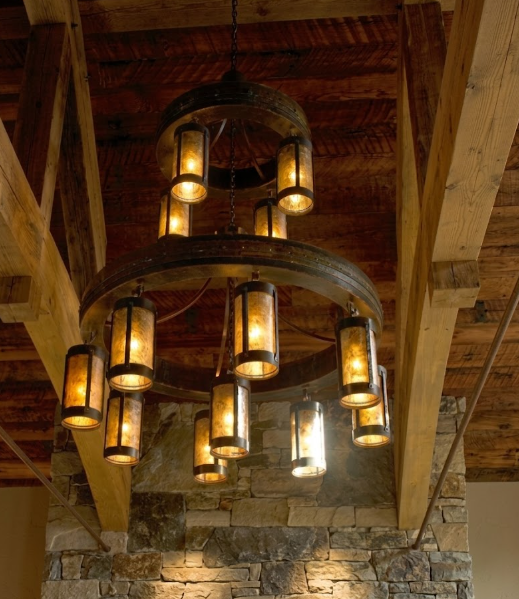 The King Ranch Steel Chandelier Pendant Light Custom Design