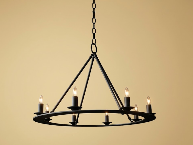 St. James King Arthur Steel Chandelier Pendant Lights