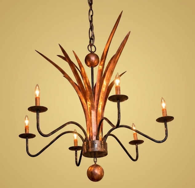 The Marsh Copper Chandelier Pendant Lights
