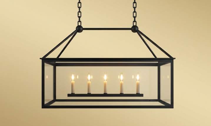 The Corsica Copper Chandelier Pendant Light Custom Design