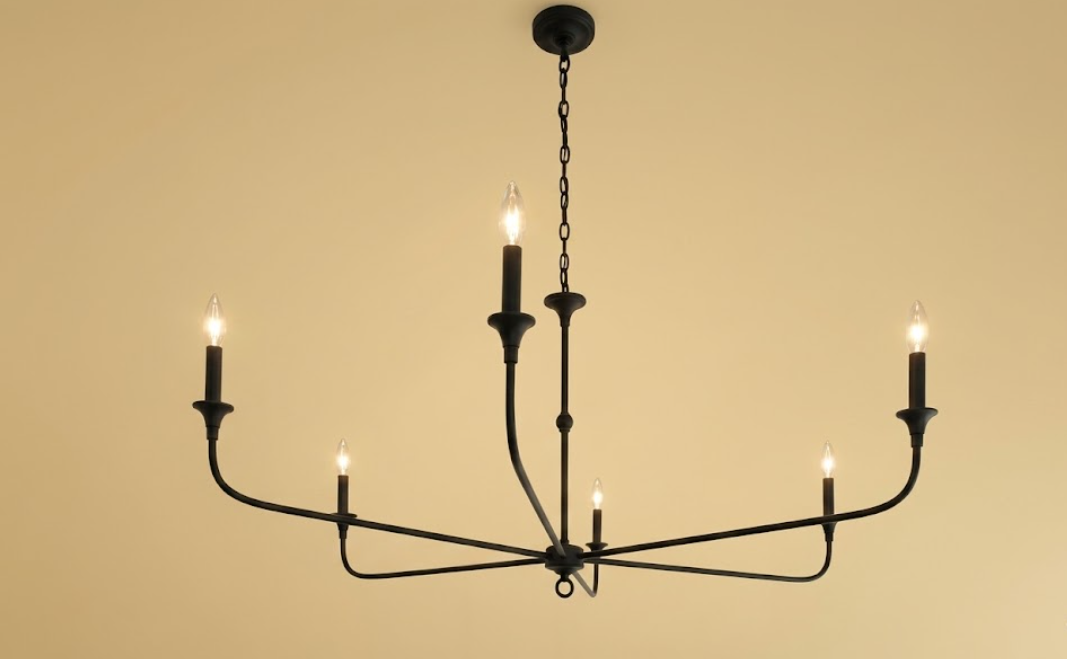 The Valencia Copper Chandelier Pendant Light