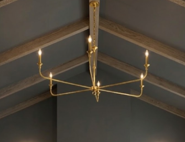 The Valencia Copper Chandelier Pendant Light