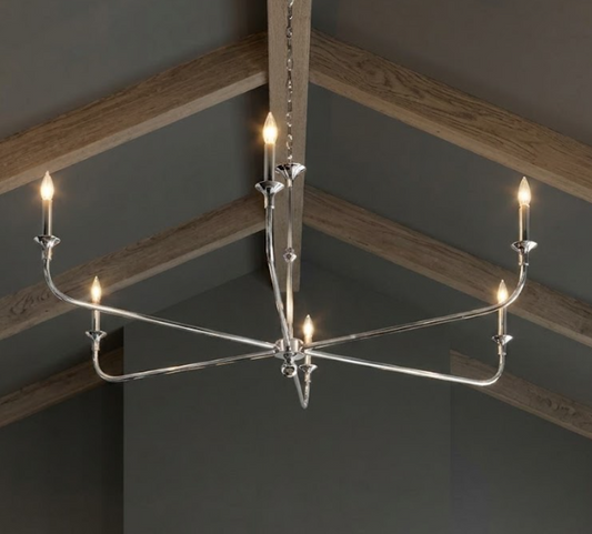 The Valencia Copper Chandelier Pendant Light