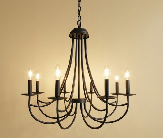 The Giacobbi Copper Chandelier Pendant Light Custom Design