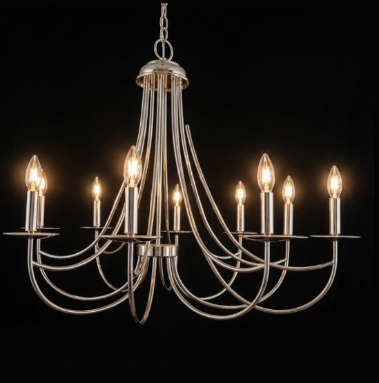 The Giacobbi Copper Chandelier Pendant Light Custom Design