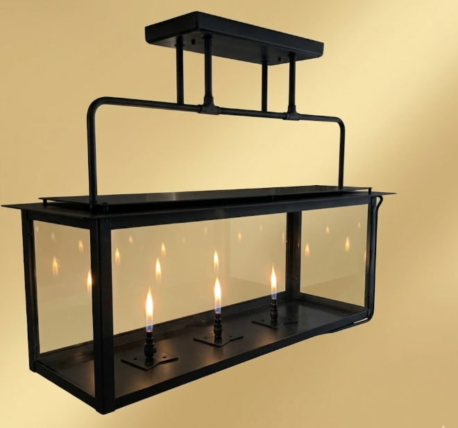 The Baranof Island Copper Chandelier Pendant Light Custom Design