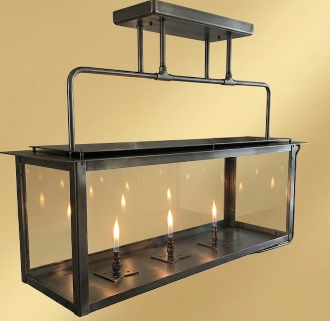 The Baranof Island Copper Chandelier Pendant Light Custom Design