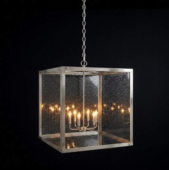 The Curacao Copper Chandelier Pendant Light Custom Design