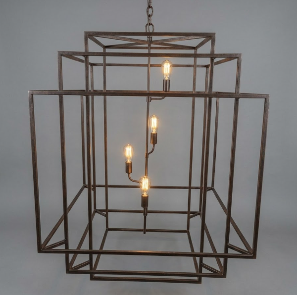 The Kokomo Copper Chandelier Pendant Light Custom Design