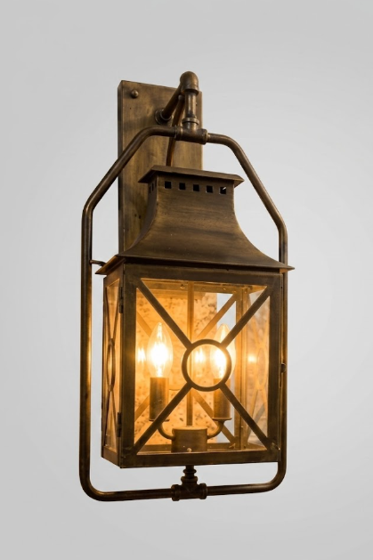 The Belvedere Copper Lantern Pendant Light Custom Design