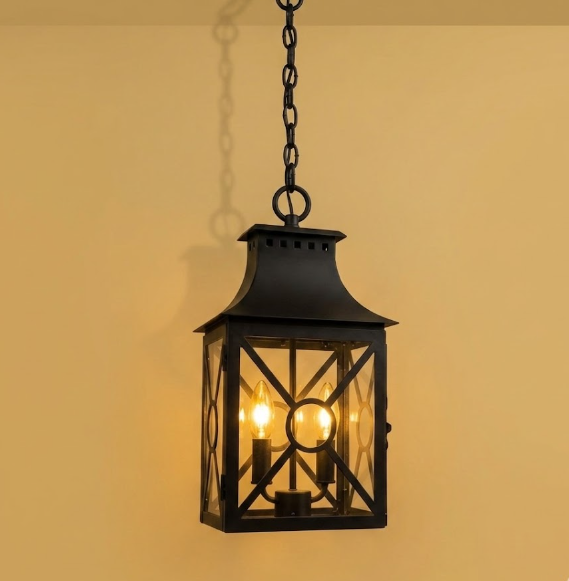 The Belvedere Copper Lantern Pendant Light Custom Design