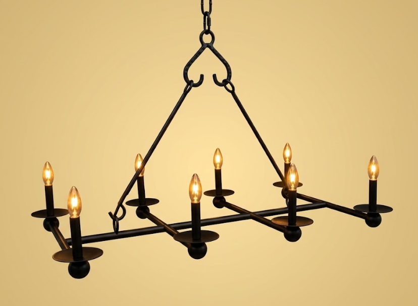 The Canterbury Castle Chandelier Pendant Light Custom Design