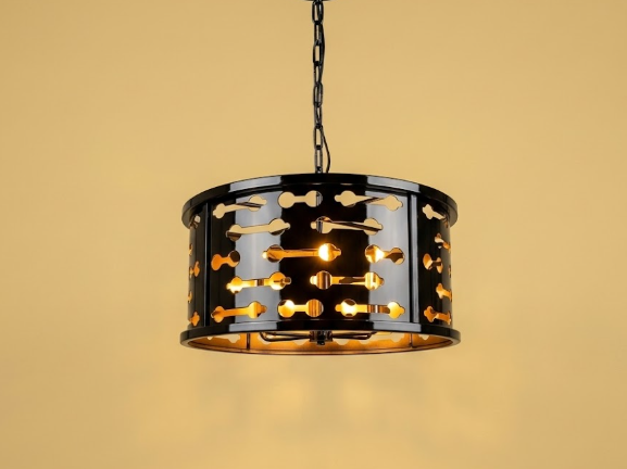The Milan Drum Copper Chandelier Pendant Lights Custom Design