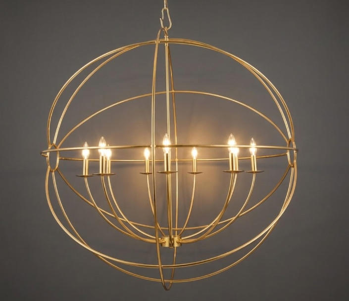 The Key West Steel Chandelier Pendant Lights Custom Design