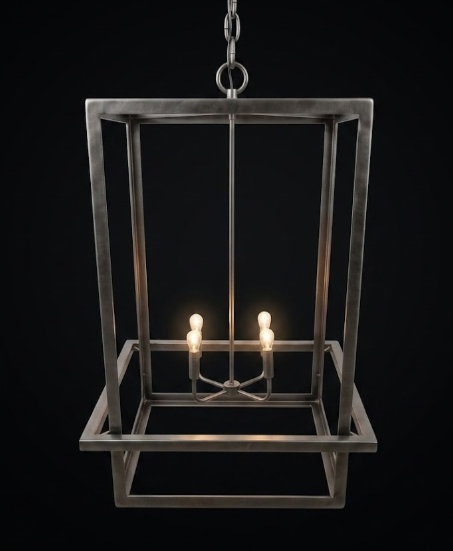 The Xavier Copper Chandelier Pendant Light