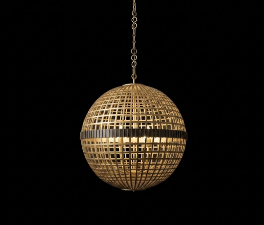 The Dubai Globe Chandelier Pendant Light Custom Design