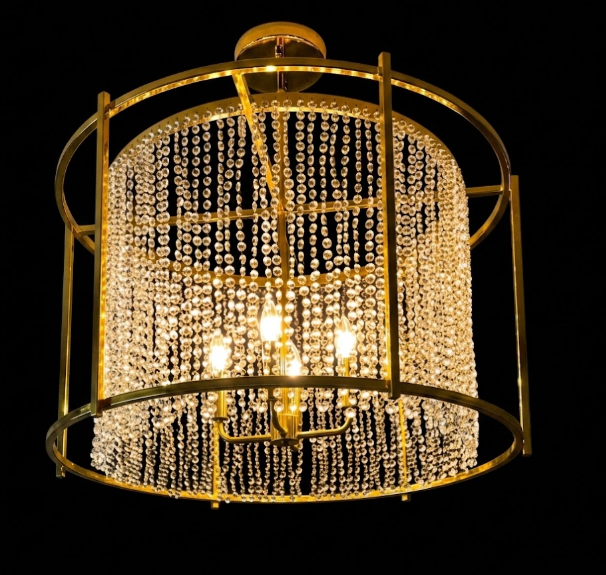 The Paris Crystal Chandelier Pendant Light Custom Design