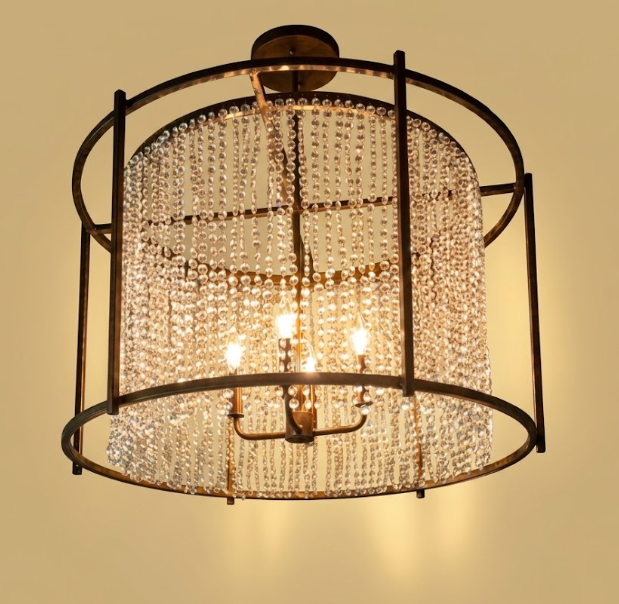 The Paris Crystal Chandelier Pendant Light Custom Design