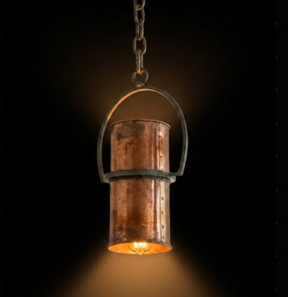 The Farmhouse Copper Pendant Light Custom Design