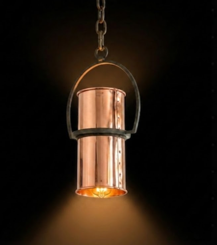 The Farmhouse Copper Pendant Light Custom Design
