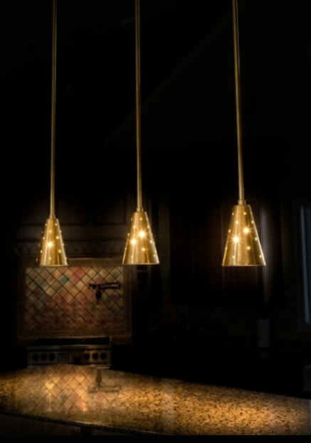 The Oakdale Down Light Chandelier Kitchen Island Pendant Light  Custom Design